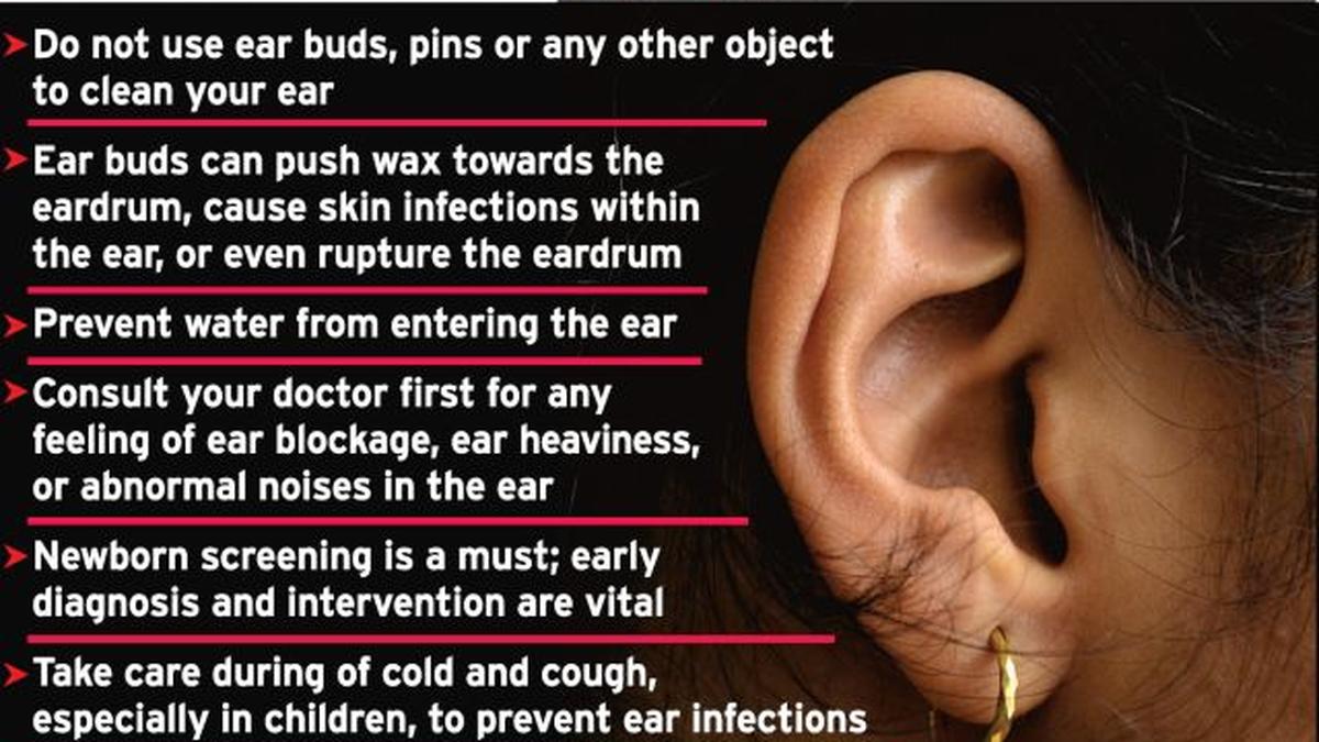 Ear infection could lead to hearing loss The Hindu